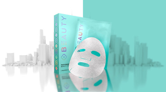 Mascarilla facial: 3 en 1 Nutrición, revitalización, luminosidad